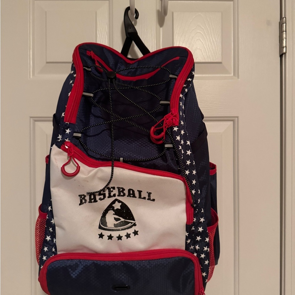 Boys USA Red,White, and Blue Baseball Bag - Picture 4 of 10